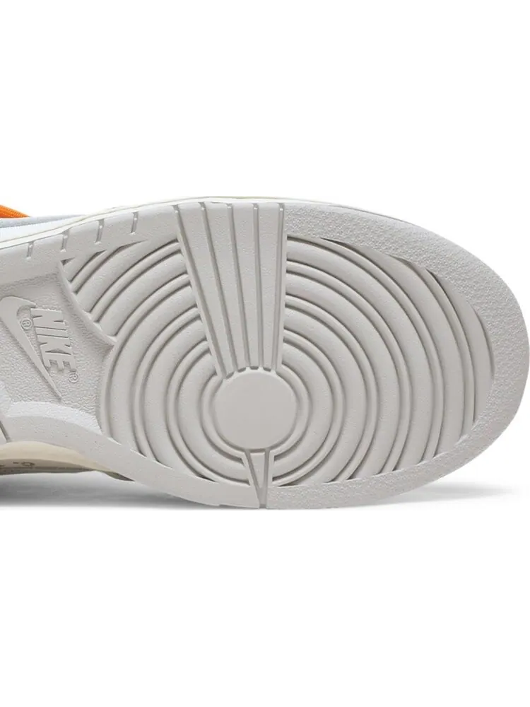 Кроссовки Nike Off-White x Dunk Low 'Lot 44 of 50' — изображение 5 из 8, белый