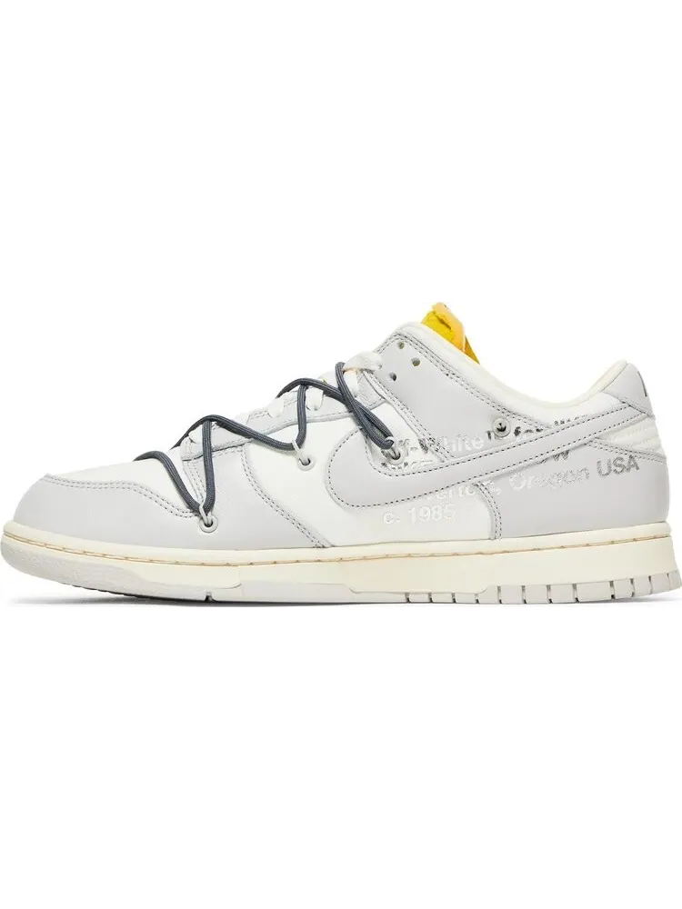 Кроссовки Nike Off-White x Dunk Low 'Lot 41 of 50' — изображение 3 из 8, белый