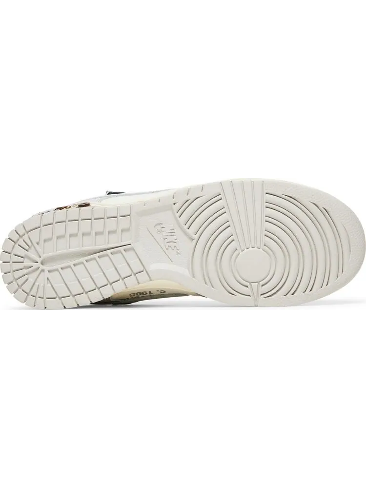 Кроссовки Nike Off-White x Dunk Low 'Lot 41 of 50' — изображение 4 из 8, белый