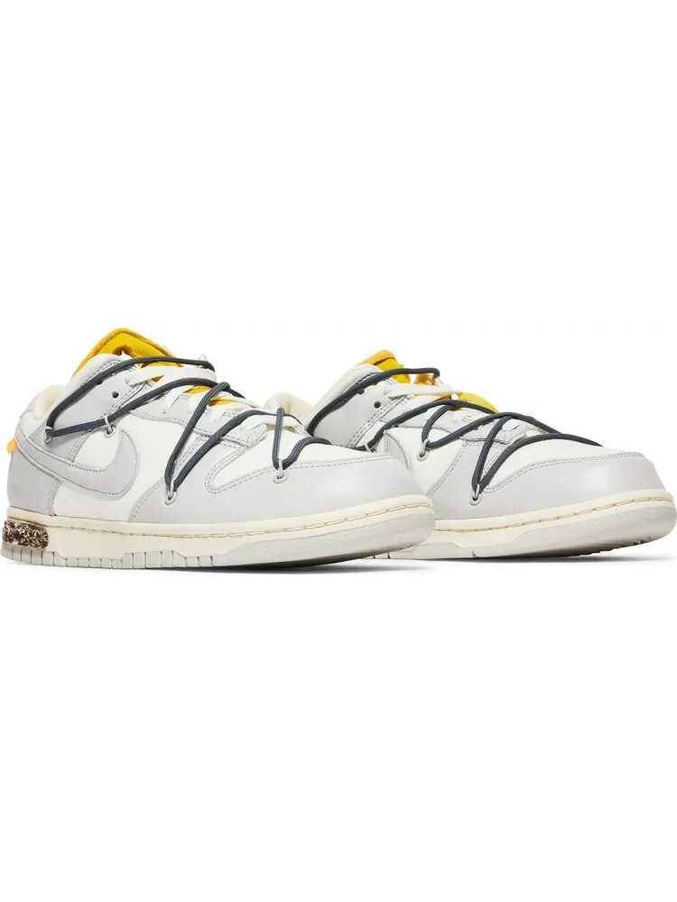 Кроссовки Nike Off-White x Dunk Low 'Lot 41 of 50' — изображение 8 из 8, белый