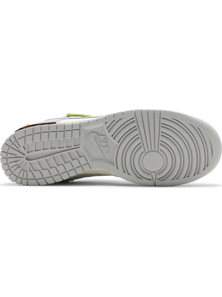 Кроссовки Nike Off-White x Dunk Low 'Lot 08 of 50' — изображение 4 из 8, белый