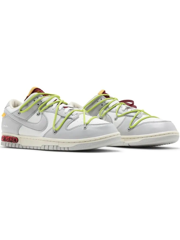 Кроссовки Nike Off-White x Dunk Low 'Lot 08 of 50' — изображение 8 из 8, белый