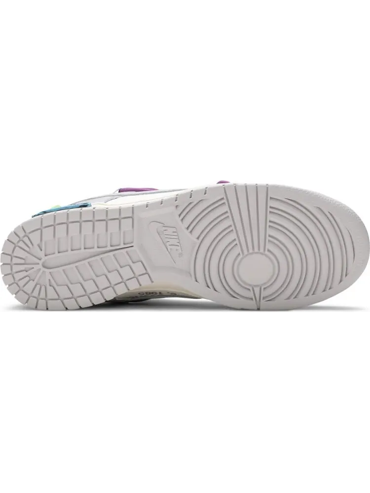 Кроссовки Nike Off-White x Dunk Low 'Lot 48 of 50' — изображение 4 из 8, белый