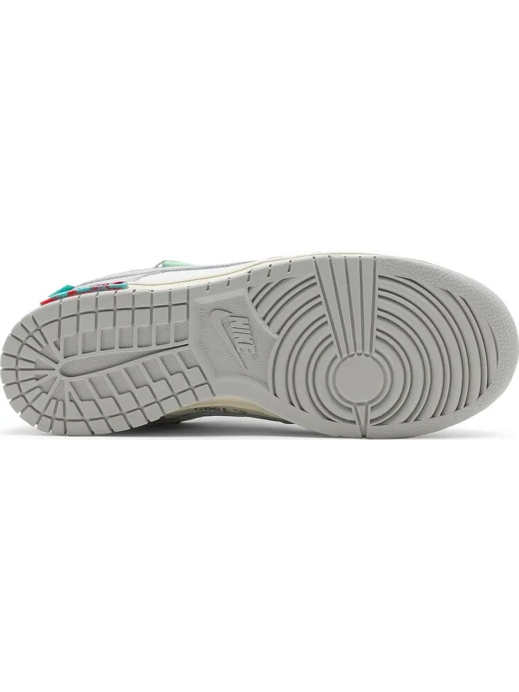 Кроссовки Nike Off-White x Dunk Low 'Lot 07 of 50' — изображение 4 из 8, белый