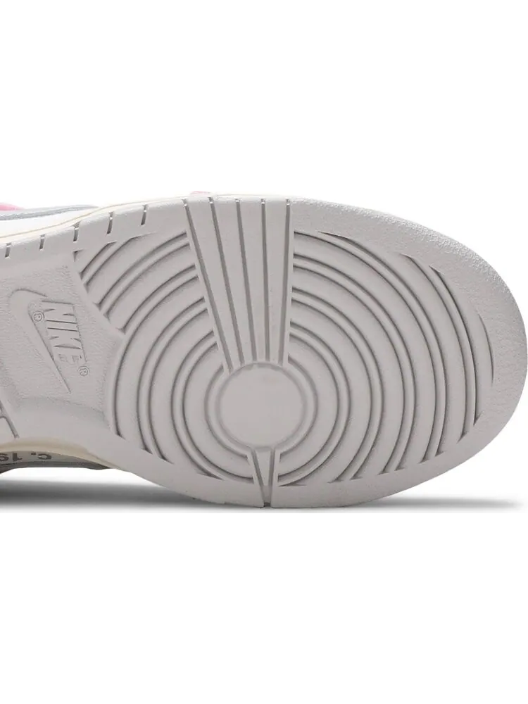 Кроссовки Nike Off-White x Dunk Low 'Lot 09 of 50' — изображение 5 из 8, белый