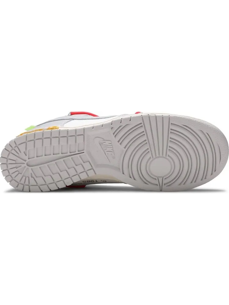 Кроссовки Nike Off-White x Dunk Low 'Lot 06 of 50' — изображение 4 из 8, белый