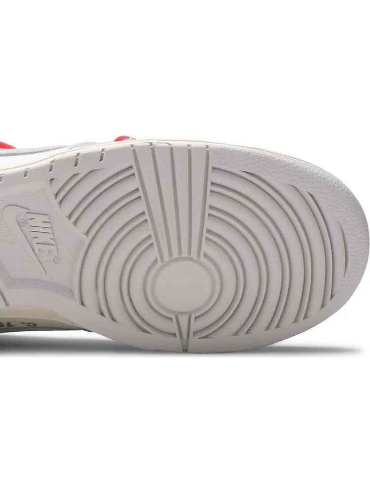 Кроссовки Nike Off-White x Dunk Low 'Lot 06 of 50' — изображение 5 из 8, белый