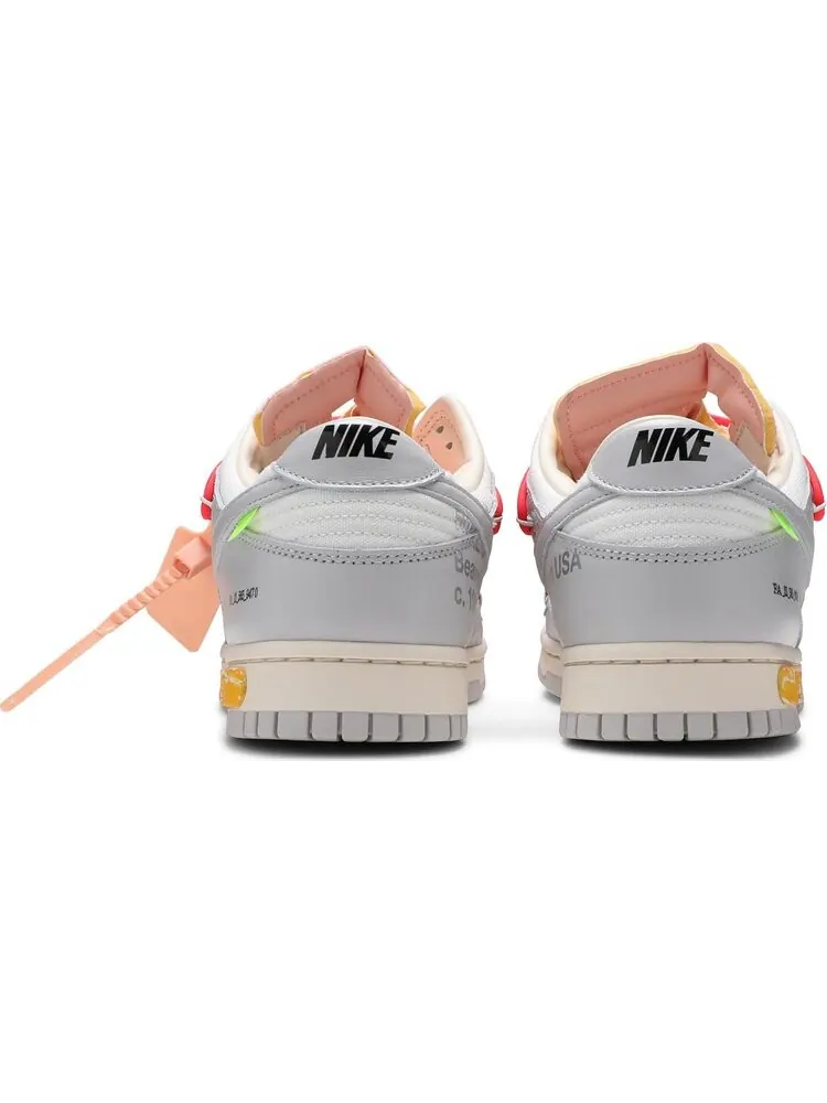 Кроссовки Nike Off-White x Dunk Low 'Lot 06 of 50' — изображение 6 из 8, белый