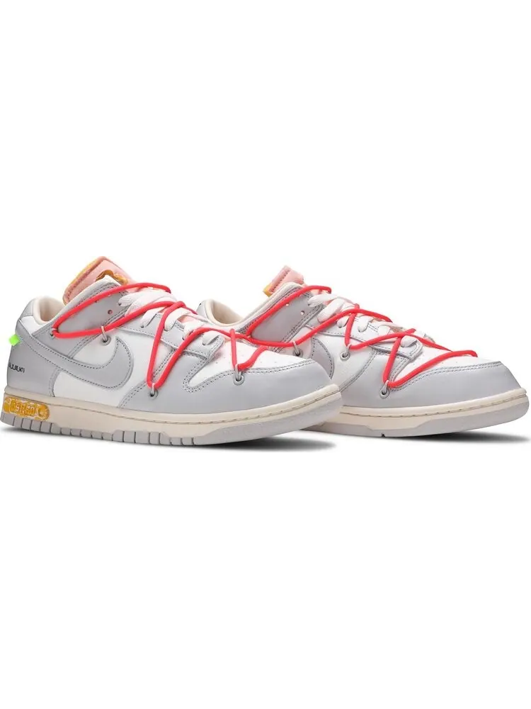 Кроссовки Nike Off-White x Dunk Low 'Lot 06 of 50' — изображение 8 из 8, белый
