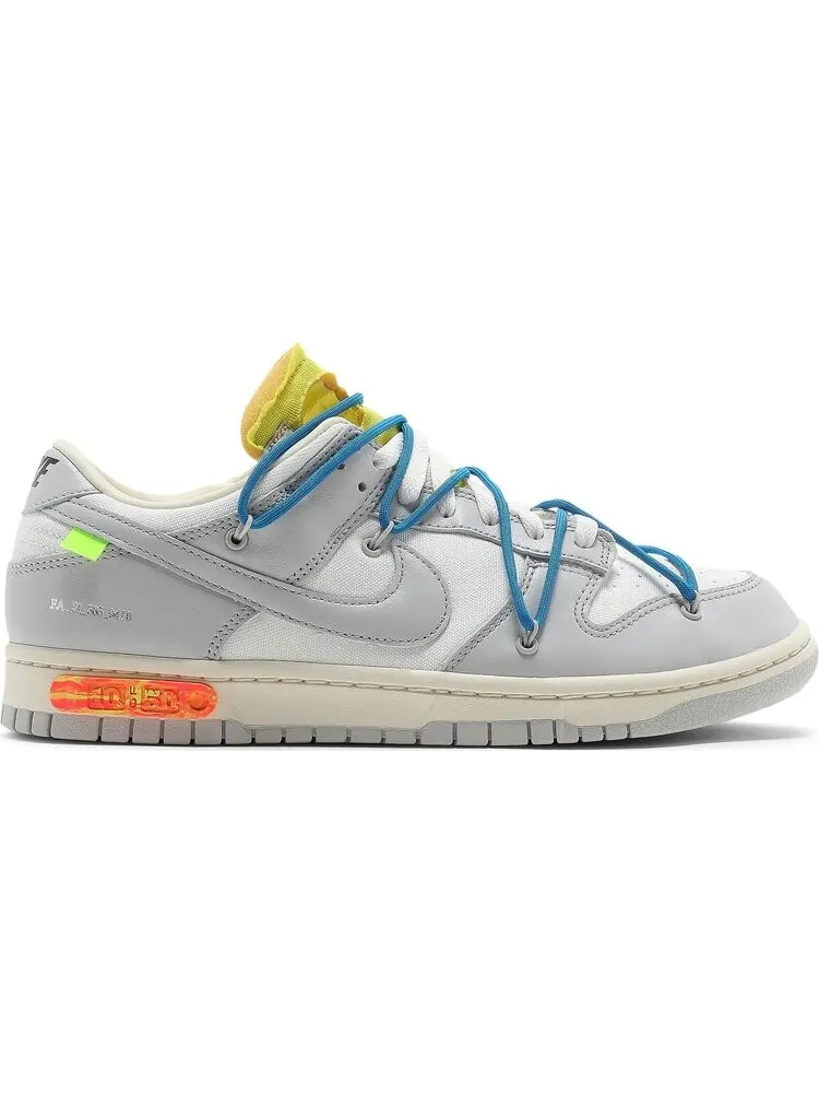 Кроссовки Nike Off-White x Dunk Low 'Lot 10 of 50' — изображение 1 из 8, белый