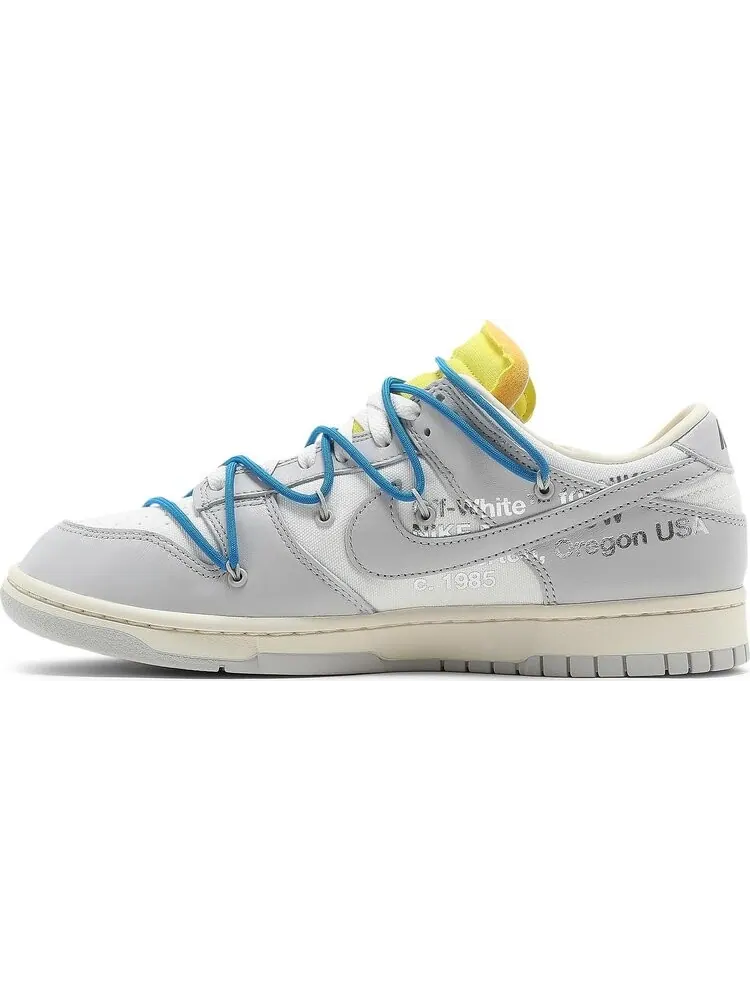 Кроссовки Nike Off-White x Dunk Low 'Lot 10 of 50' — изображение 3 из 8, белый