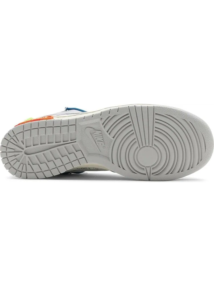 Кроссовки Nike Off-White x Dunk Low 'Lot 10 of 50' — изображение 4 из 8, белый