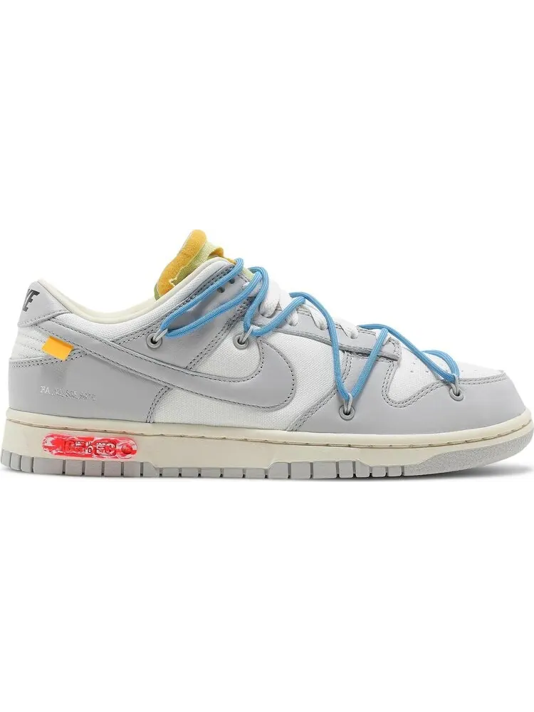 Кроссовки Nike Off-White x Dunk Low 'Lot 05 of 50' — изображение 1 из 8, белый