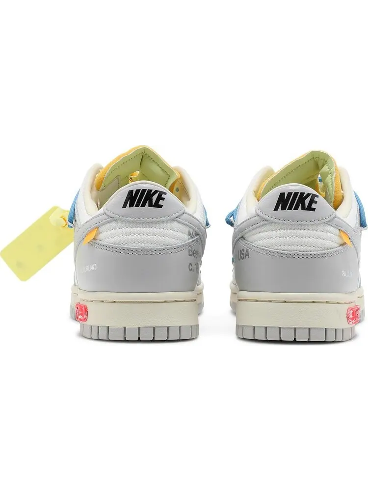 Кроссовки Nike Off-White x Dunk Low 'Lot 05 of 50' — изображение 6 из 8, белый