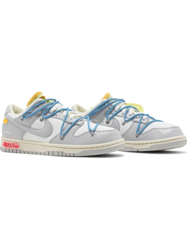 Кроссовки Nike Off-White x Dunk Low 'Lot 05 of 50' — изображение 8 из 8, белый
