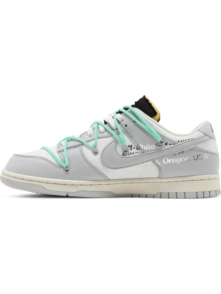 Кроссовки Nike Off-White x Dunk Low 'Lot 04 of 50' — изображение 3 из 8, белый