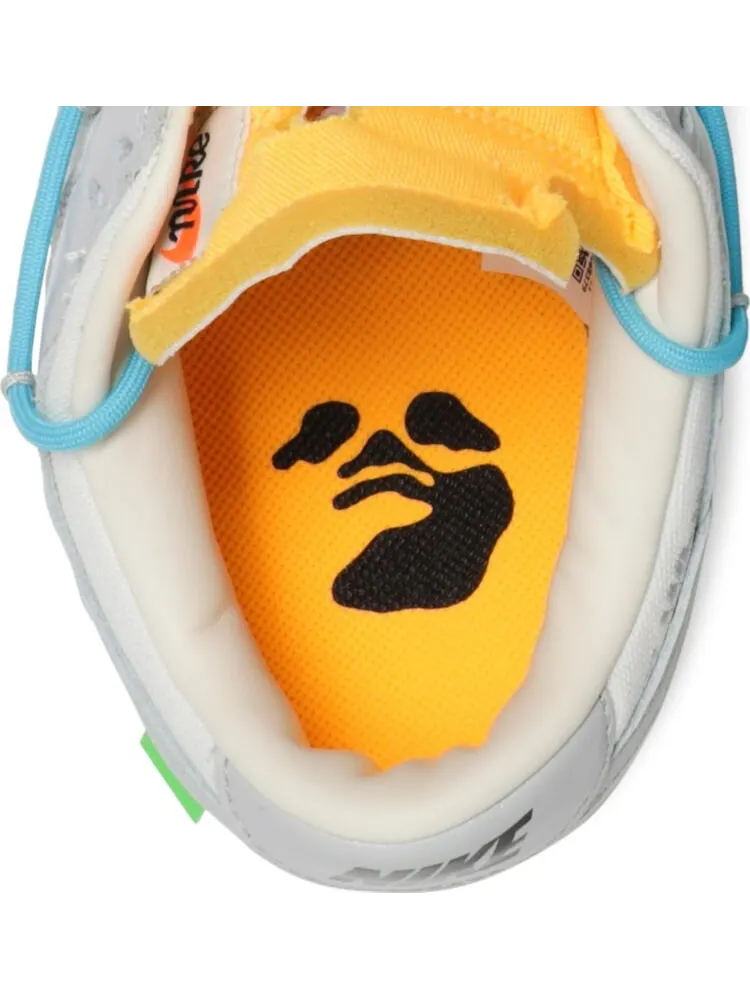 Кроссовки Nike Off-White x Dunk Low 'Lot 02 of 50' — изображение 10 из 10, белый