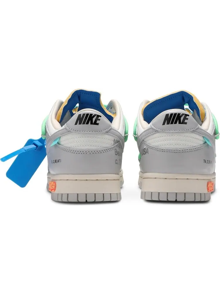 Кроссовки Nike Off-White x Dunk Low 'Lot 26 of 50' — изображение 6 из 8, белый