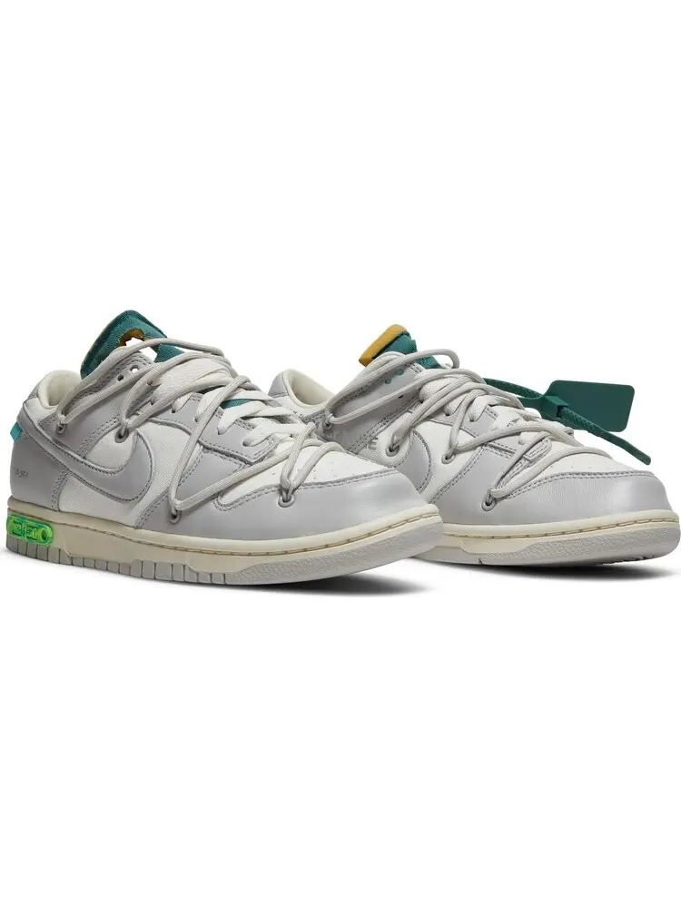 Кроссовки Nike Off-White x Dunk Low 'Lot 42 of 50' — изображение 8 из 8, белый