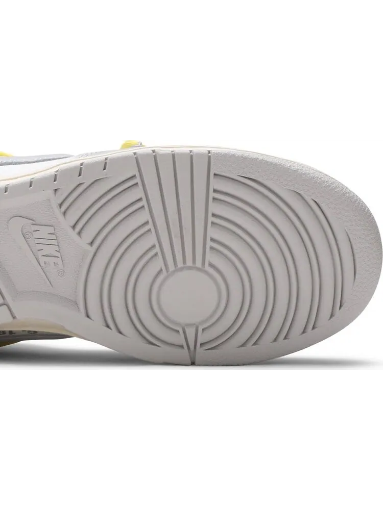 Кроссовки Nike Off-White x Dunk Low 'Lot 27 of 50' — изображение 5 из 8, белый