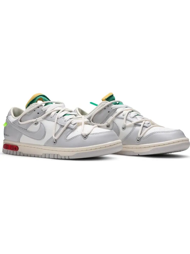 Кроссовки Nike Off-White x Dunk Low 'Lot 25 of 50' — изображение 8 из 8, белый