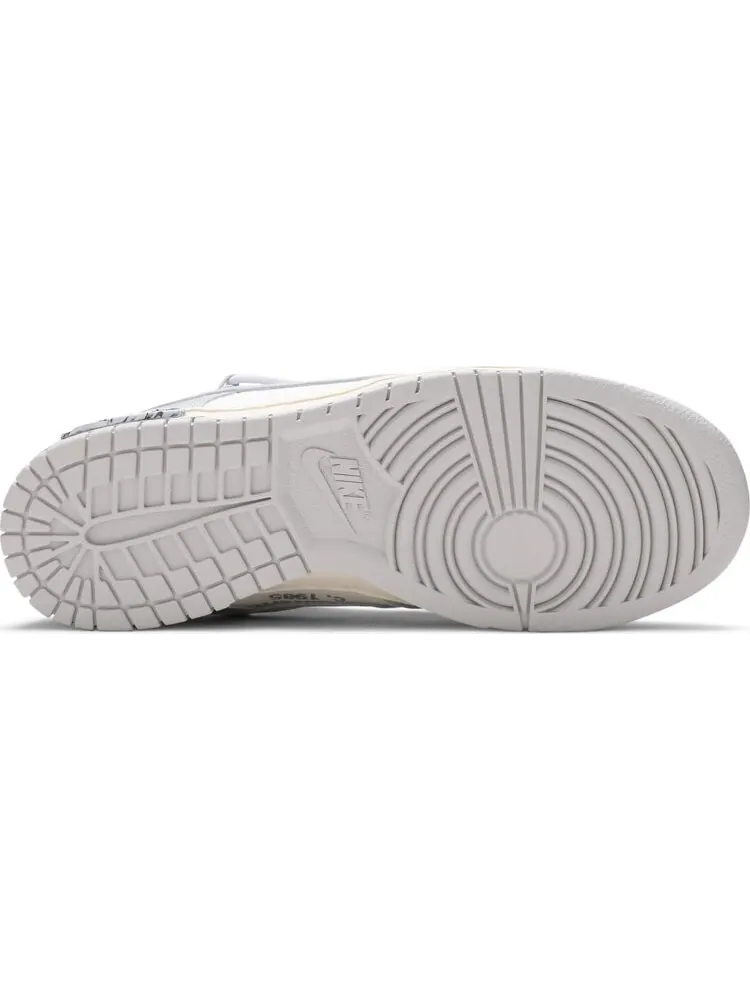 Кроссовки Nike Off-White x Dunk Low 'Lot 49 of 50' — изображение 4 из 8, белый