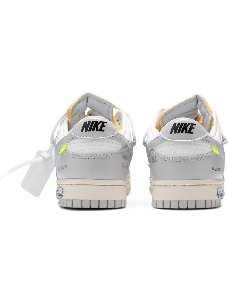 Кроссовки Nike Off-White x Dunk Low 'Lot 49 of 50' — изображение 6 из 8, белый