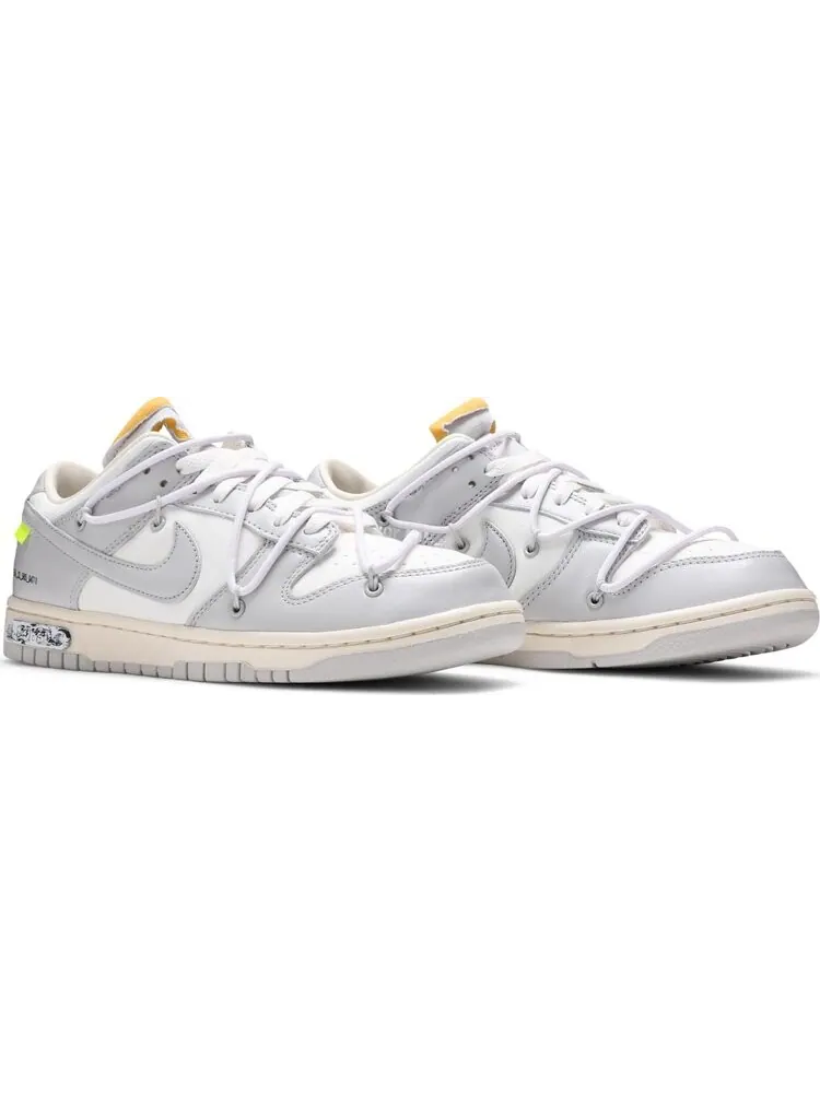 Кроссовки Nike Off-White x Dunk Low 'Lot 49 of 50' — изображение 8 из 8, белый