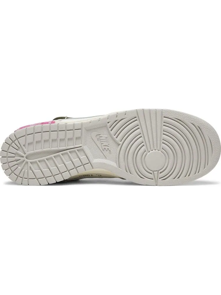 Кроссовки Nike Off-White x Dunk Low 'Lot 22 of 50' — изображение 4 из 8, белый