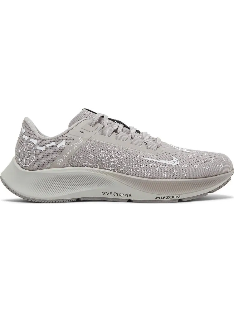 Кроссовки Nike Nathan Bell x Air Zoom Pegasus 38 A.I.R. 'Run To A Magical Place - College Grey' — изображение 1 из 8, серый