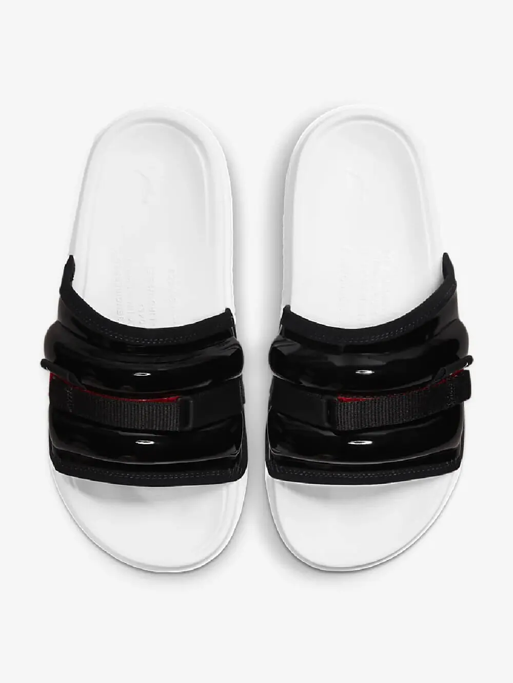 Шлепки Nike Air Jordan Super Play — изображение 2 из 5, черный/белый/красный