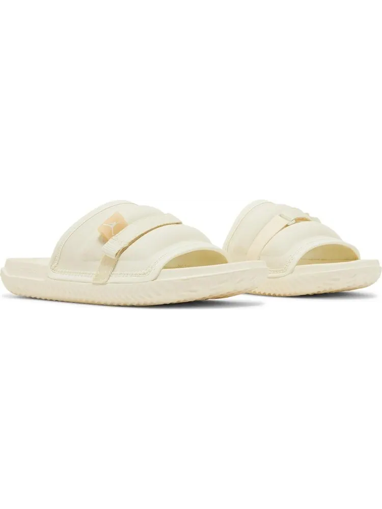 Сандалии Jordan Super Play Slide Coconut Milk — изображение 8 из 8, белый