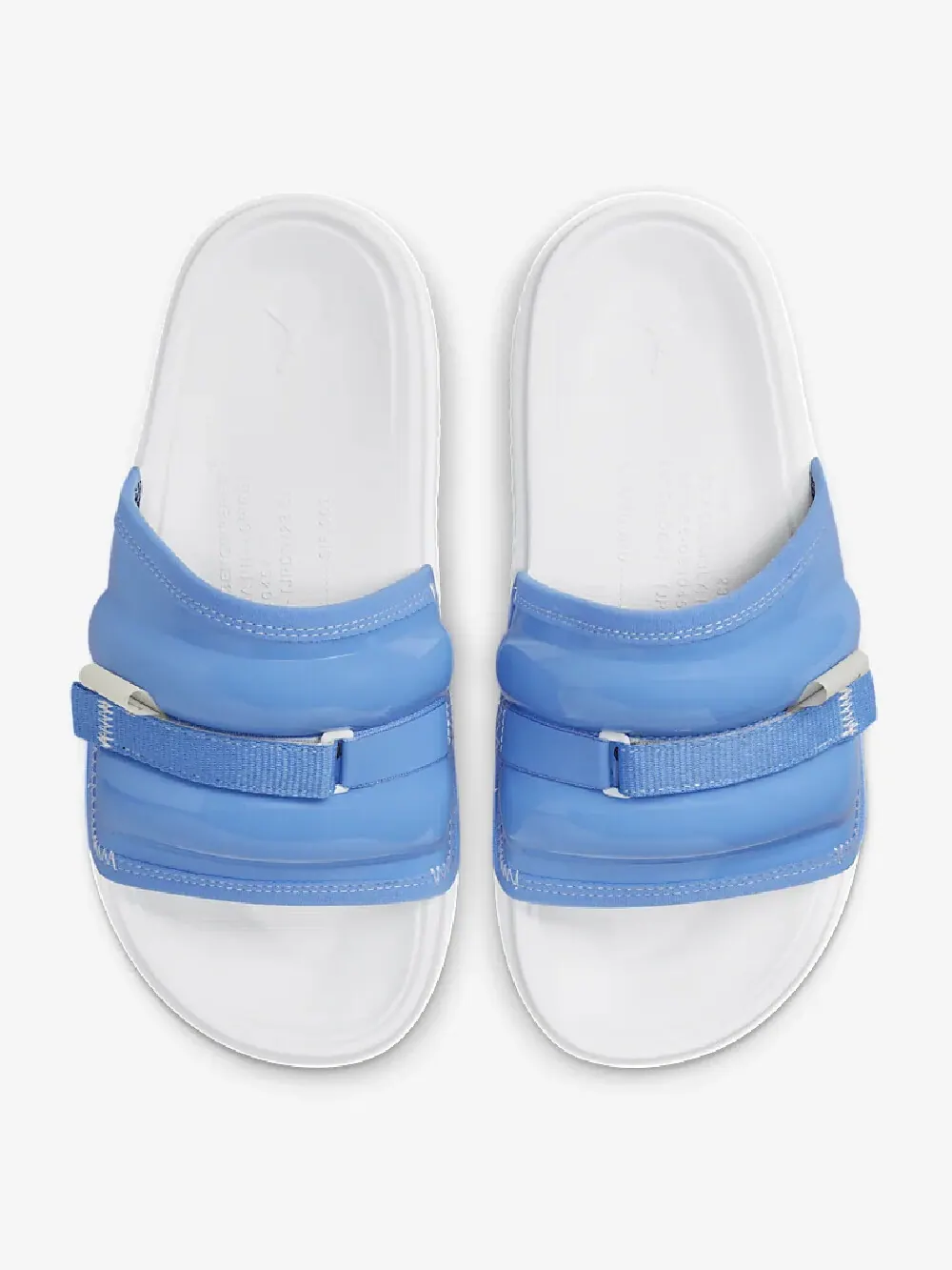 Шлепки Nike Air Jordan Super Play — изображение 2 из 6, голубой/белый