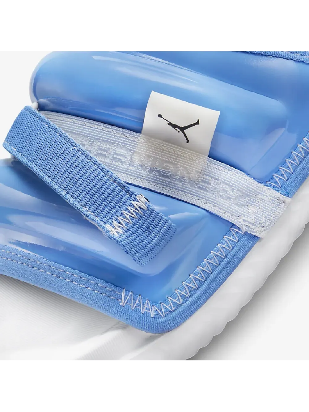 Шлепки Nike Air Jordan Super Play — изображение 5 из 6, голубой/белый