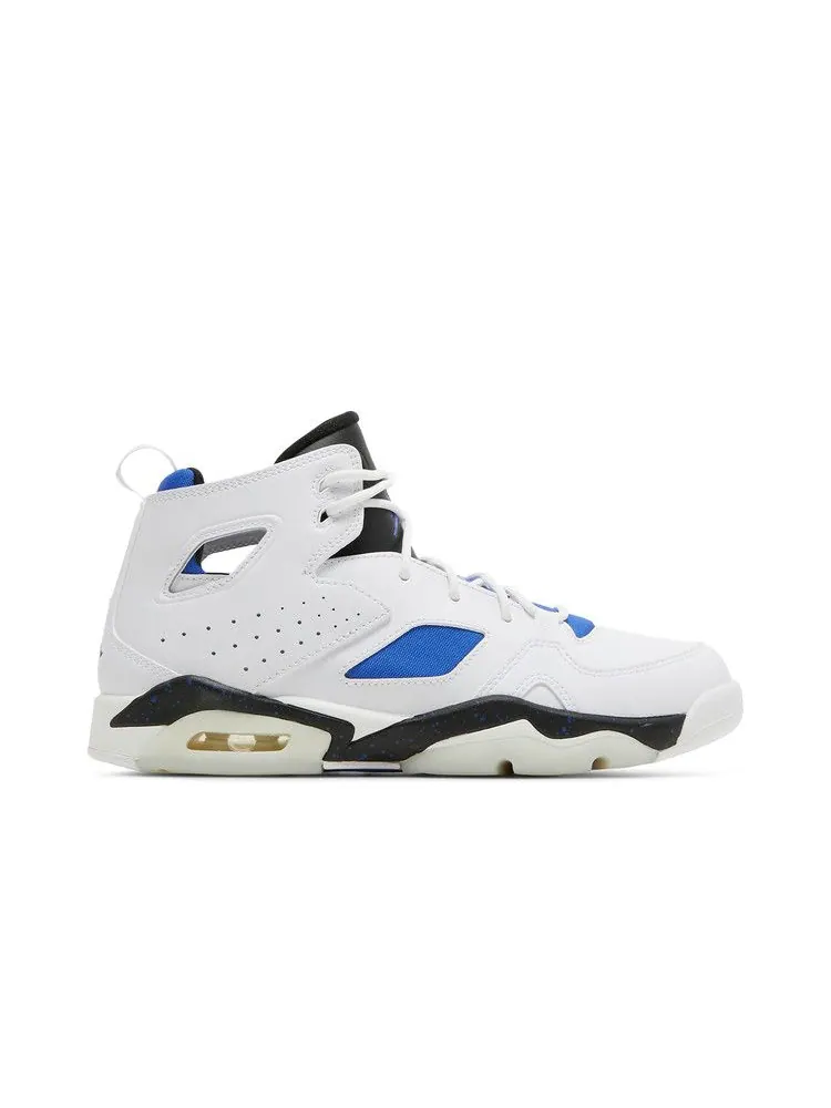 Кроссовки Air Jordan Jordan Flight Club 91 GS 'White Hyper Royal' — изображение 2 из 9, белый/черный