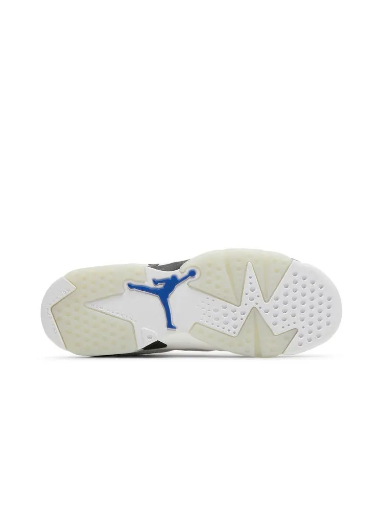 Кроссовки Air Jordan Jordan Flight Club 91 GS 'White Hyper Royal' — изображение 5 из 9, белый/черный