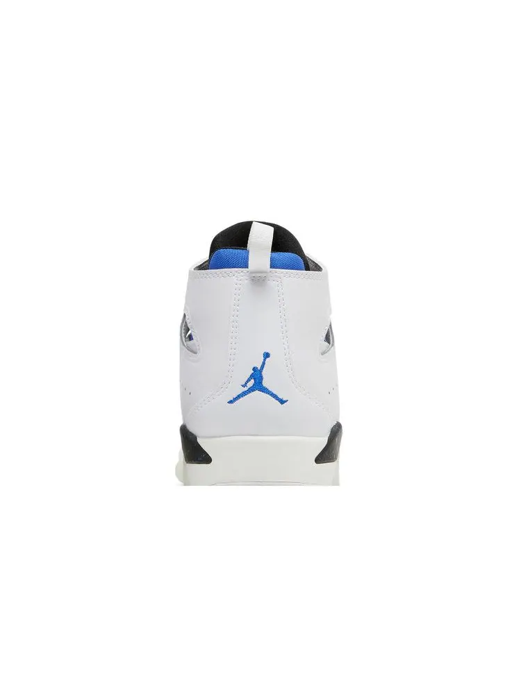 Кроссовки Air Jordan Jordan Flight Club 91 GS 'White Hyper Royal' — изображение 8 из 9, белый/черный