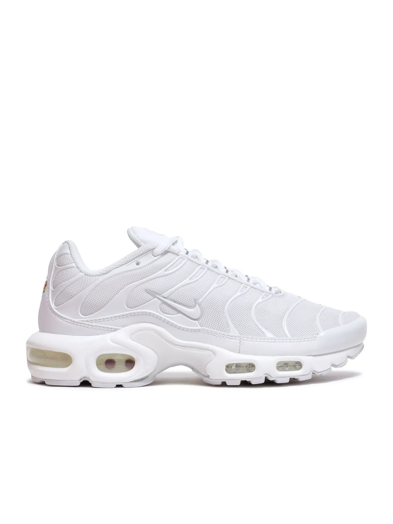 Женские кроссовки Nike Air Max Plus 'Triple White' — изображение 1 из 4, белый