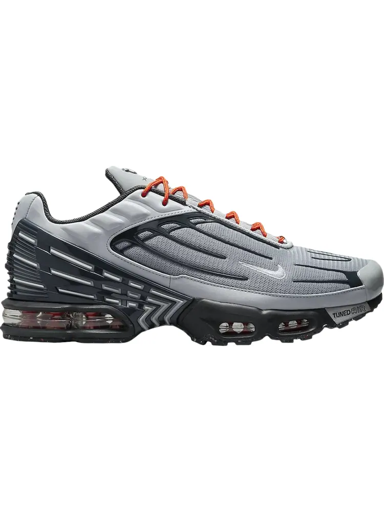 Кроссовки Nike Air Max Plus 3 'Light Smoke Grey Metallic Silver' — изображение 1 из 1, серый