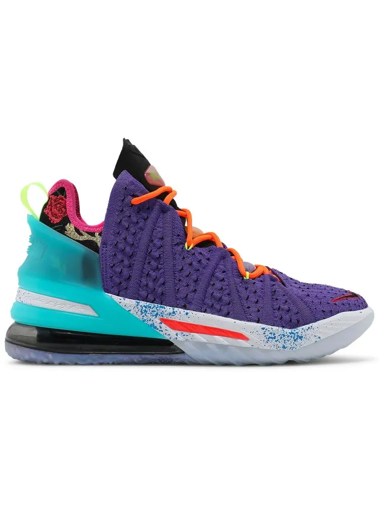 Кроссовки Nike LeBron 18 'Best Of 10–18' — изображение 1 из 8, фиолетовый