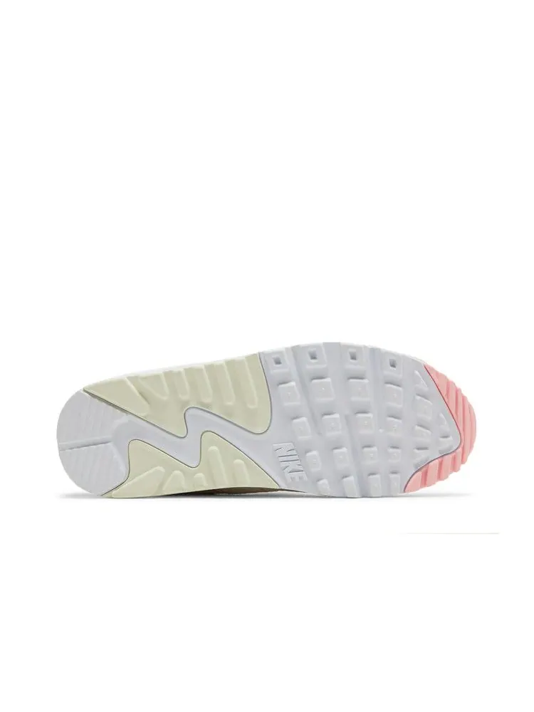 Кроссовки Nike Wmns Air Max 90 'White Light Olive Pink' — изображение 5 из 9