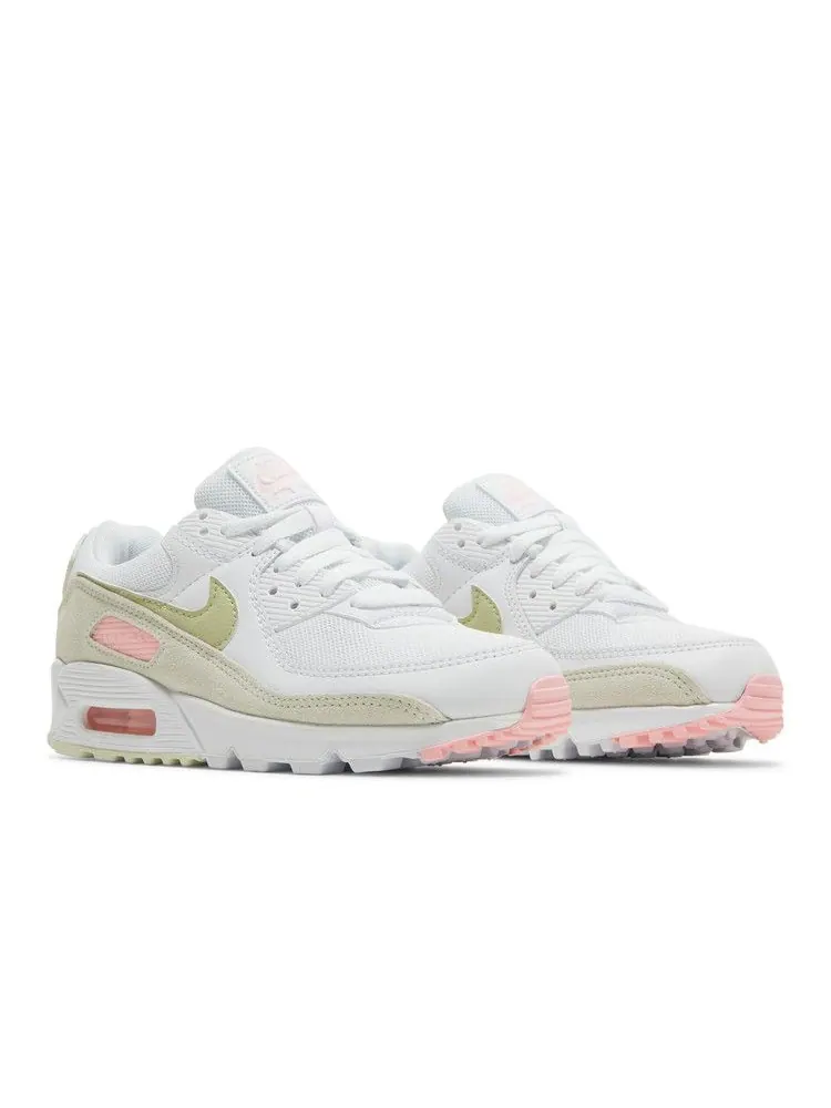 Кроссовки Nike Wmns Air Max 90 'White Light Olive Pink' — изображение 9 из 9