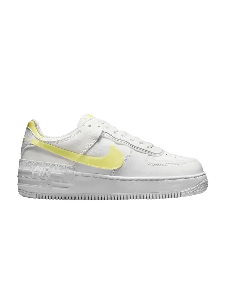 Кроссовки Nike Wmns Air Force 1 Shadow — изображение 1 из 1, белый желтый