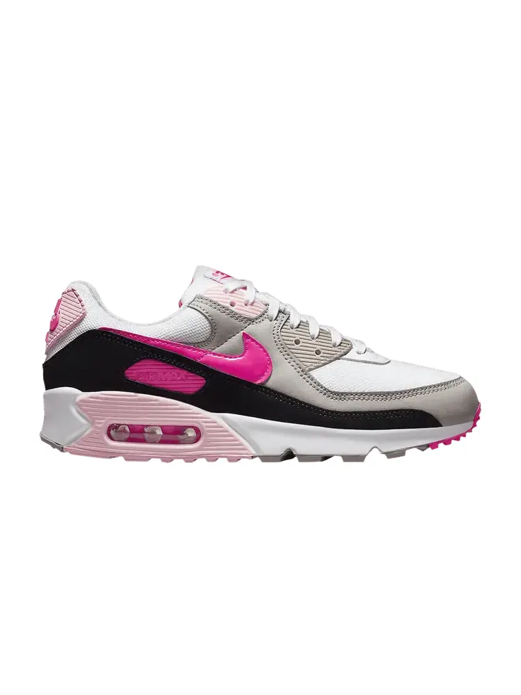Кроссовки Nike Wmns Air Max 90 'White Hyper Pink' — изображение 1 из 1