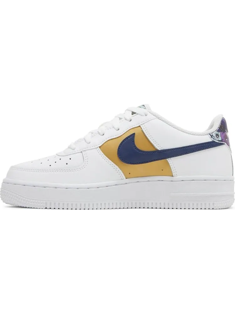 Кроссовки Nike Air Force 1 Low LV8 GS 'White Floral' — изображение 3 из 8, белый