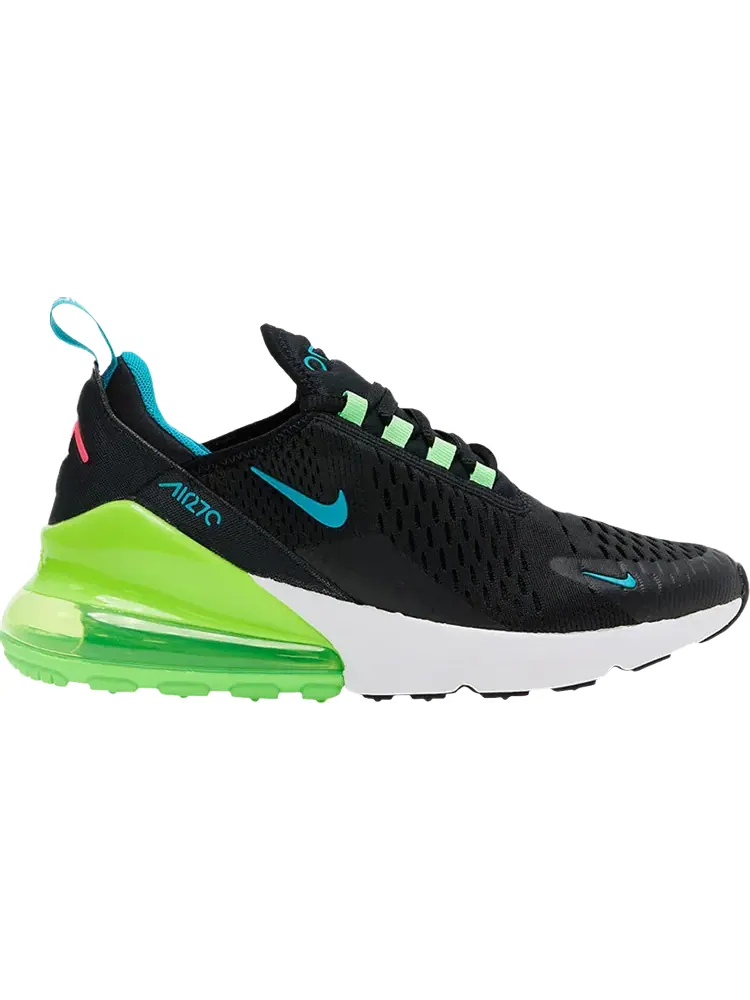 Кроссовки Nike Air Max 270 GS — изображение 1 из 1, черный зеленый