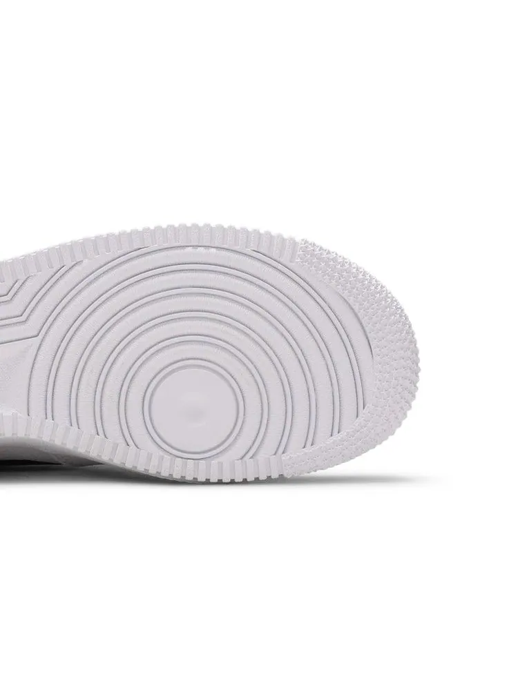 Кроссовки Nike Air Force 1 Low GS 'Doodle Swoosh - White Black' — изображение 6 из 9, белый/черный