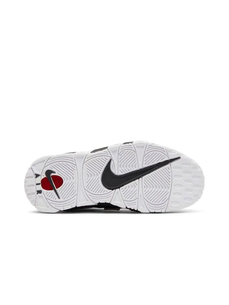 Кроссовки Nike Air More Uptempo GS 'Black University Red' — изображение 5 из 9, черный/красный/белый