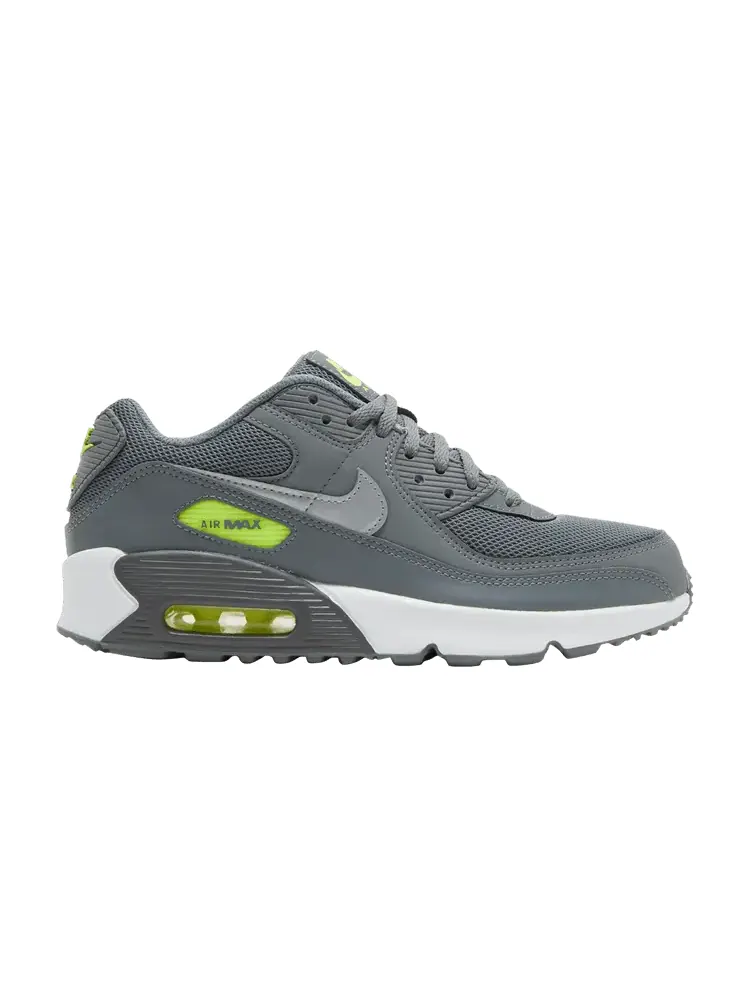 Кроссовки Nike Air Max 90 GS 'Smoke Grey Volt' — изображение 1 из 9, серый/серебристый