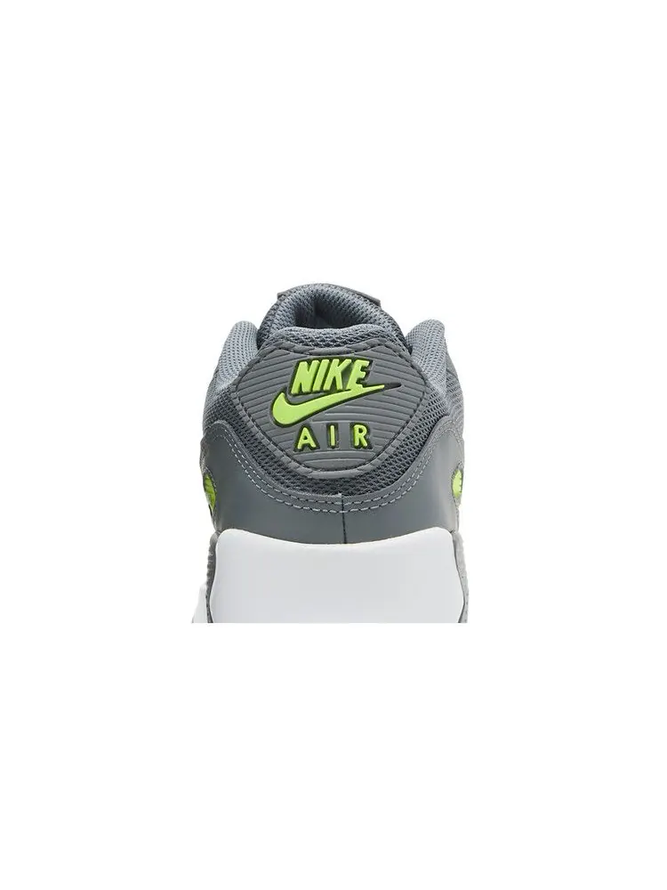 Кроссовки Nike Air Max 90 GS 'Smoke Grey Volt' — изображение 8 из 9, серый/серебристый